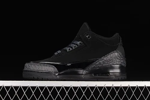 All categories Air Jordan Jordan series basketball shoes Air Jordan 3 Air Jordan 3 "Black Cement" AJ3 Joe 3 matte black cement 136064-002